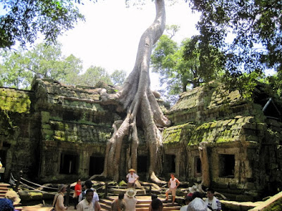 A temple in Angkor Wat, Cambodia
