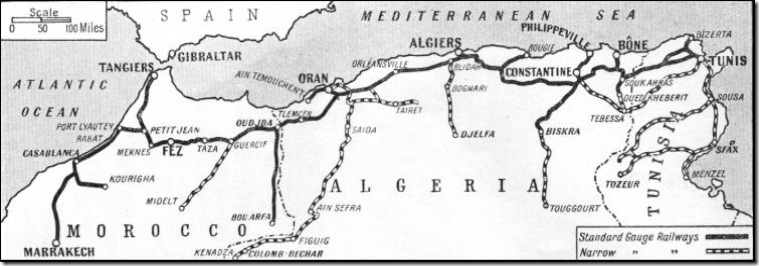 Algerian Railways 1935
