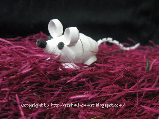 Quilled-mouse
