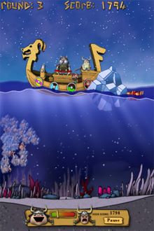 在冰冷的海域將魚群凍住 在冰冷的海域將魚群凍住