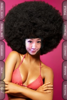 導入後重複剛剛的調整把自己的臉放進去