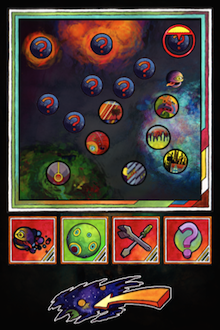 點開Map就會顯示彗星寶寶目前所在位置