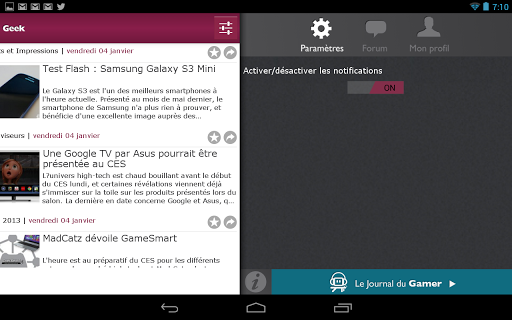 【免費新聞App】Journal du Geek (Officiel)-APP點子