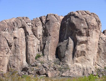 Hueco Mtn Rocks