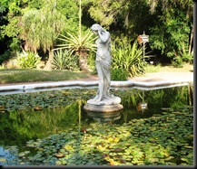 Botanical Garden - Pond with Classical Statue