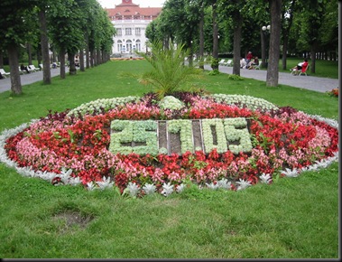Karlovy Vary - CZ - Blomsterkalender