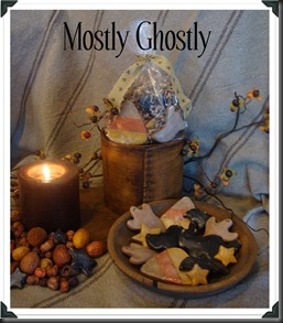 Mostly Ghostly Salt Dough