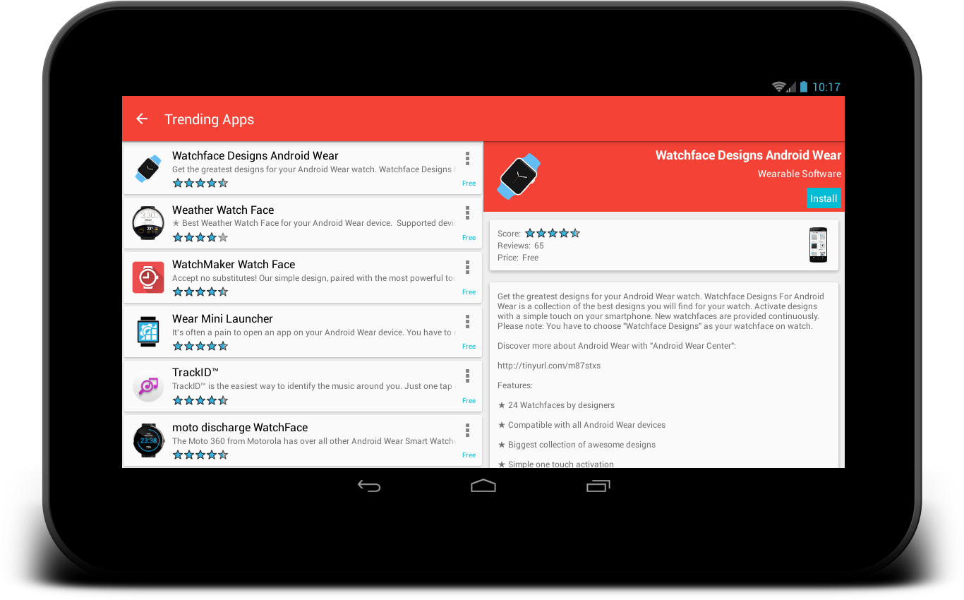 smartwatch android app store