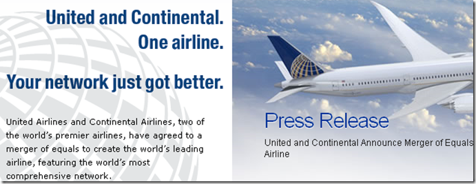 united airline_Continental airline