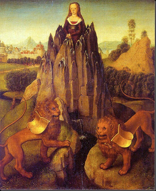 hans memling - czystość (ok. 1475)
