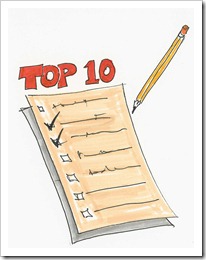top 10 list