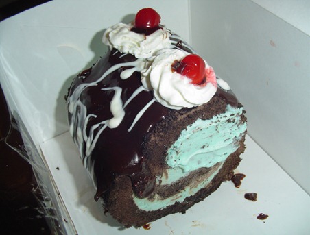 baskin robbins mint ice cream cake