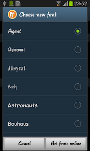 Agent FlipFont Screenshots 5