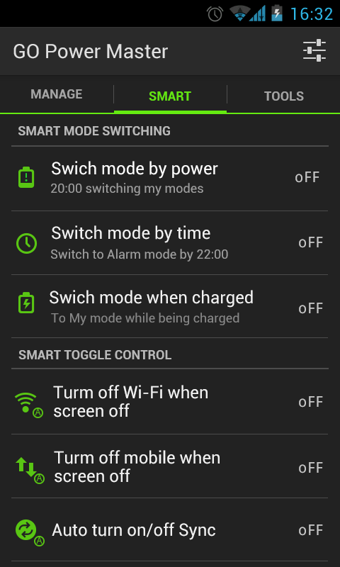 GO Battery Saver &Power Widget - screenshot