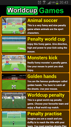 Worldcup Games