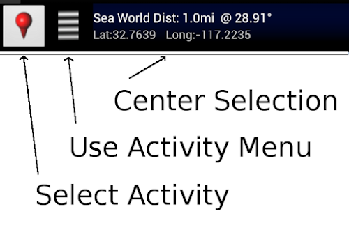 Android application GPS Map screenshort