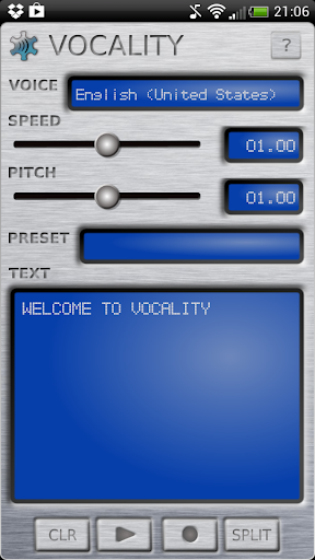 Vocality Text To Speech