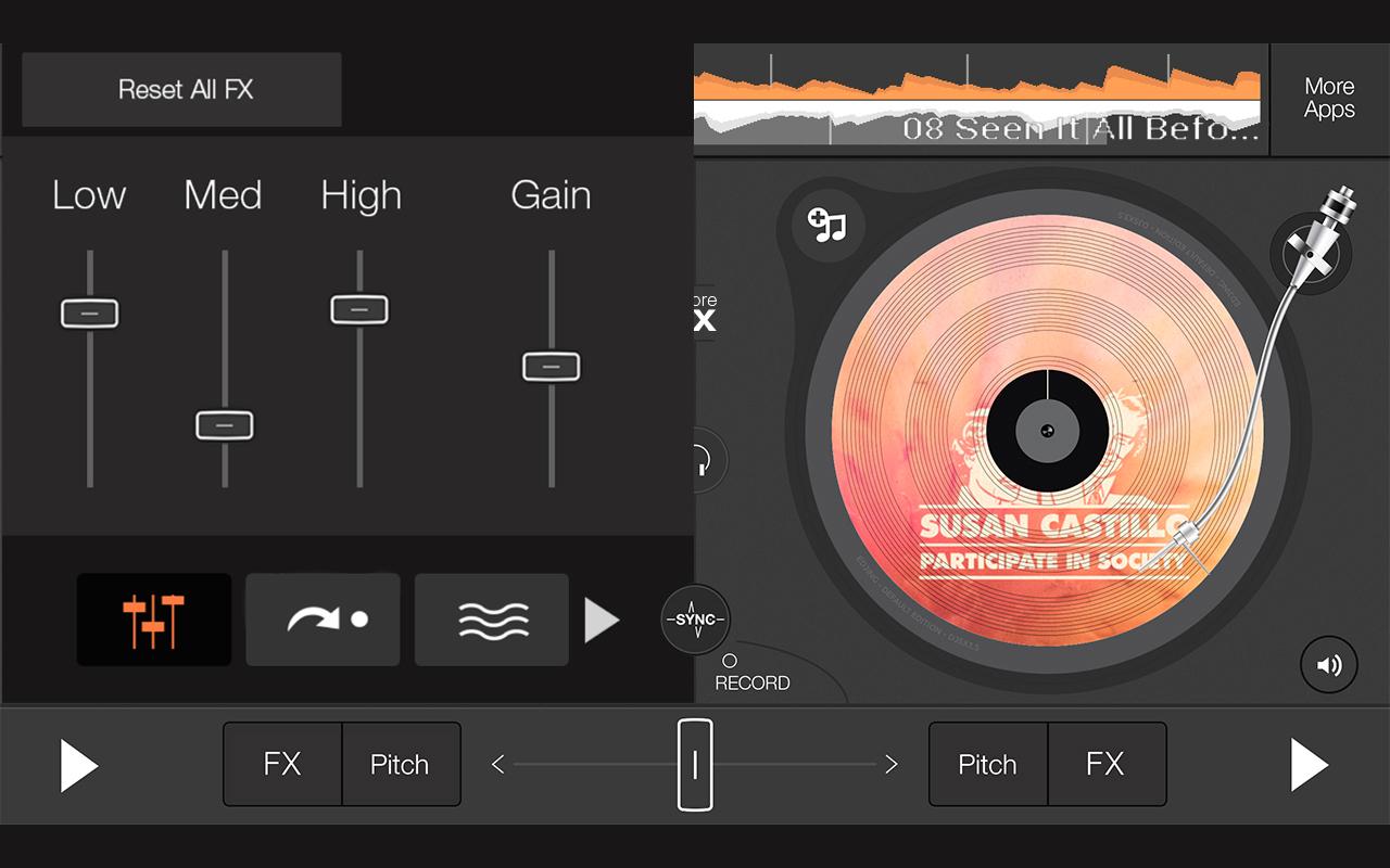 edjing - DJ Music Mixer Studio - screenshot