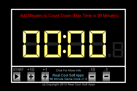 Real Cool Game Clock