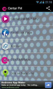 Free CentarFM APK for Android