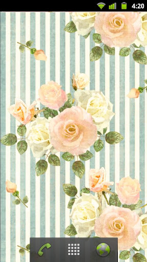 Antique Rose Live Wallpaper