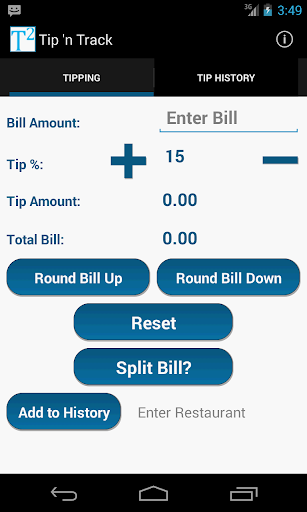 Tip 'n Track Tip Calculator