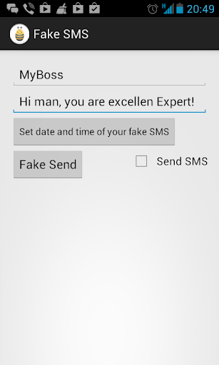 Fake SMS