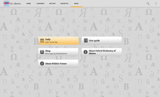 Oxford Dictionary of Idioms Screenshots 3
