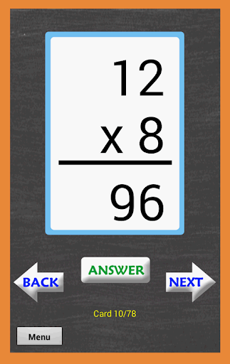 【免費教育App】Math Multiplication FlashCards-APP點子