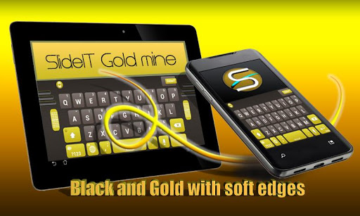 SlideIT Gold Mine Skin