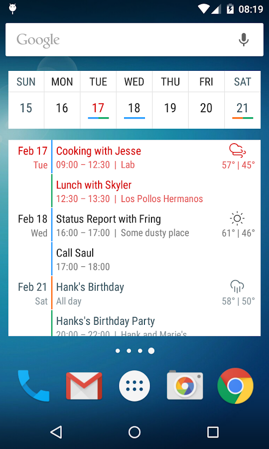 Event Flow Calendar Widget Android Apps on Google Play