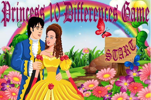 Princess 10 Differences Game