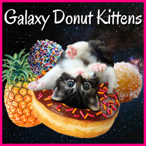 Galaxy Donut Kittens LOGO-APP點子