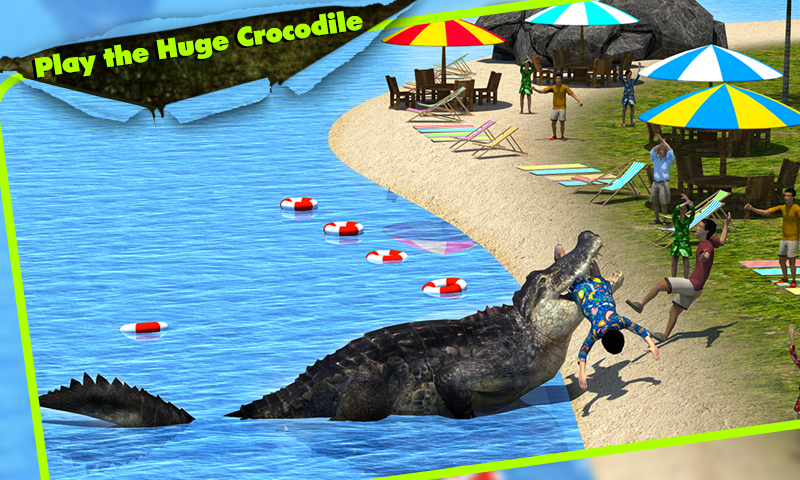 Crocodile Simulator 3D Screen 1