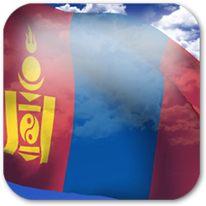 3D Mongolia Flag
