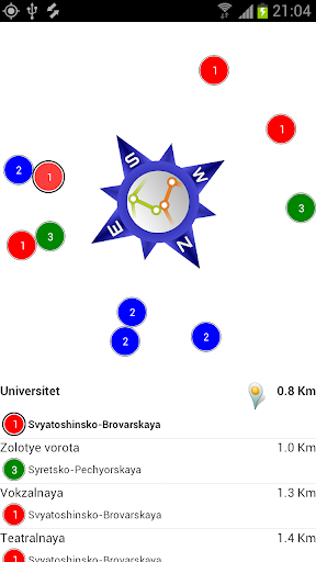 【免費旅遊App】Subway Compass-APP點子