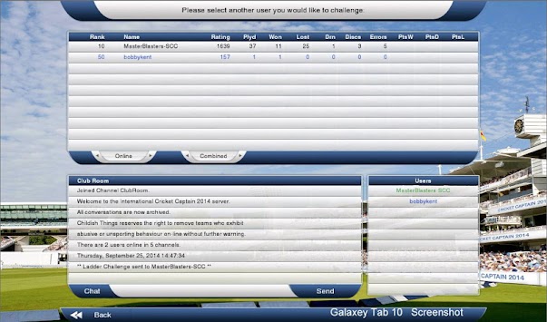 Cricket Captain 2014 APK 0.125 - Free Sports Games for Android