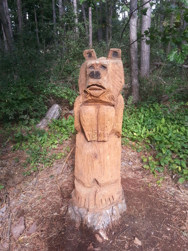 Hudson Mills Bear Totem