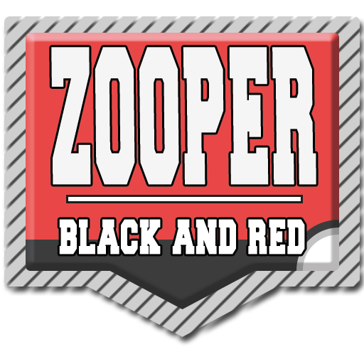 Zooper Black & Red (feat AXT) LOGO-APP點子