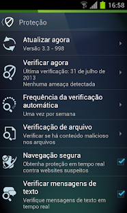 AVG AntiVirus GRÁTIS - screenshot thumbnail