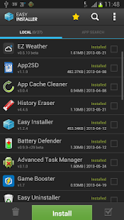 Easy Installer - Apps On SD - screenshot thumbnail