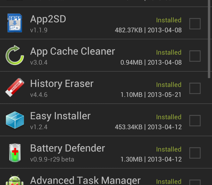 Install app apk