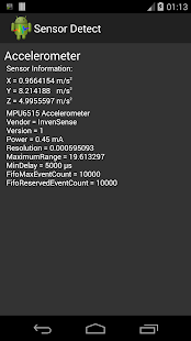 Free Sensor Detect APK for Android