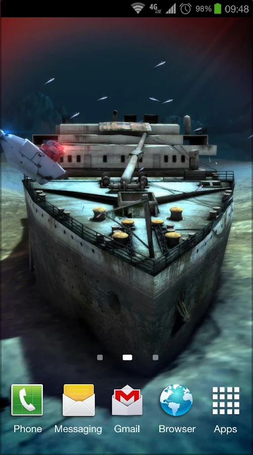  Titanic 3D Pro live wallpaper- screenshot 