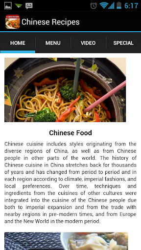 Chinese Food Recipes