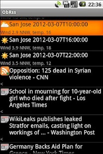 How to install ObRss: news and weather 2.0 unlimited apk for laptop