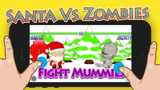 【免費動作App】Santa vs Zombies Fight War 3D-APP點子