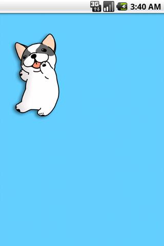 Android application Rolling dog LiveWallpaper04 screenshort