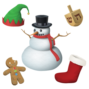 Aviary Stickers: Holiday logo