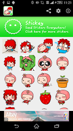 Stickey Red Hair Boy and Girl poster 5